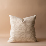 Lotus Pillow Cover 1 - PILLOWS - Thai - neutral Rug & Weave Pillows