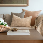 Lotus Pillow Cover 1 - PILLOWS - Thai - neutral Rug & Weave Pillows