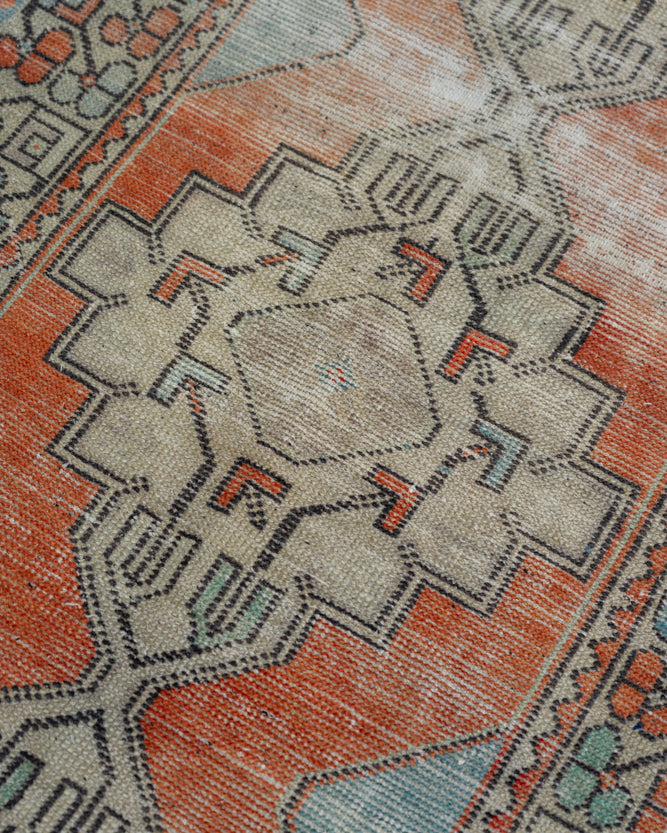 2'9" x 10'1" Vintage Oushak Rug RUGS - vintage Rug & Weave Rugs