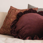 Ruby Ruffle Pillow 2 - PILLOWS - essentials - warm Rug and Weave Pillows