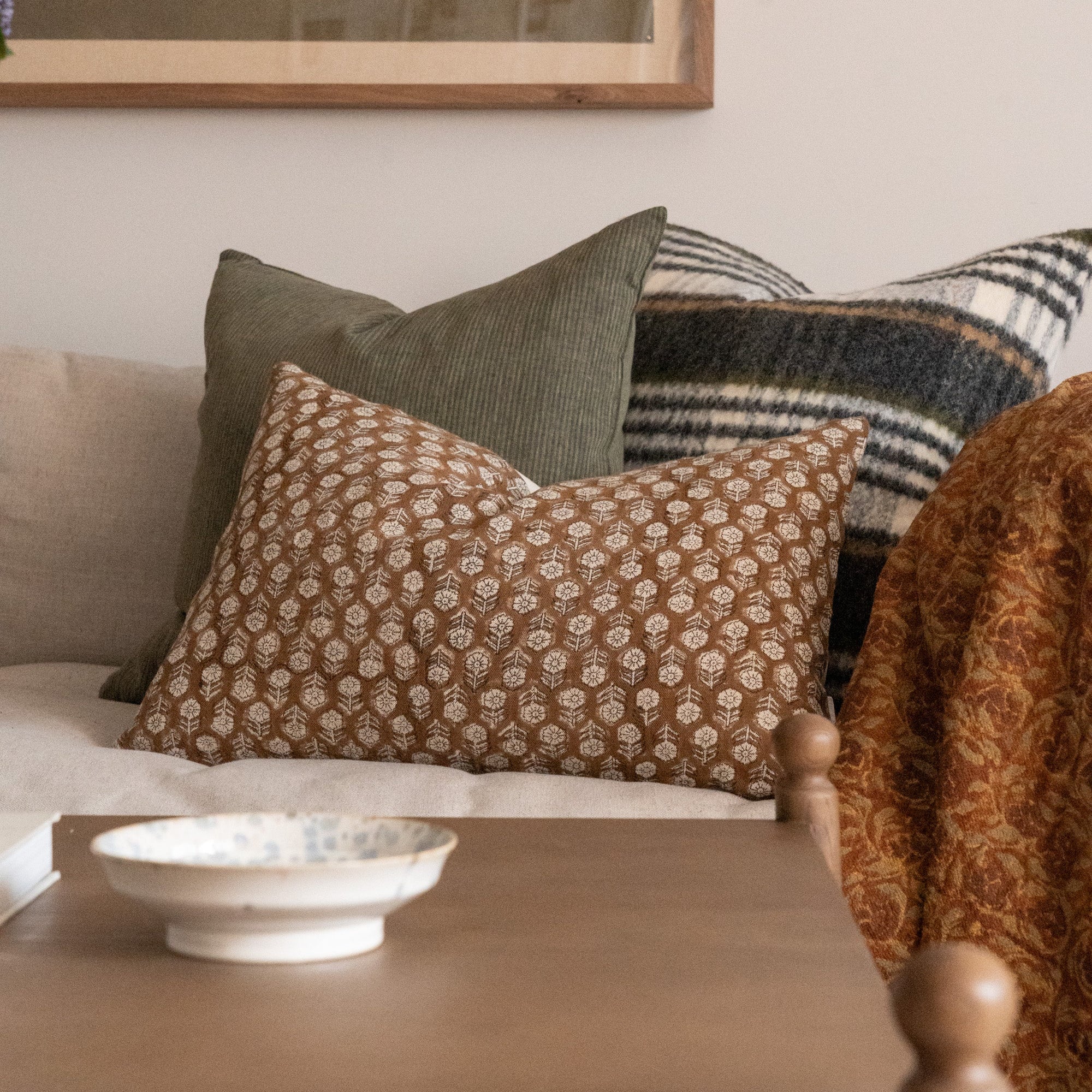 Oren Pillow Cover 3 - PILLOWS - linen - cool Rug & Weave Pillows