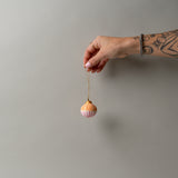 Mini Handmade Paper Mache Ornament