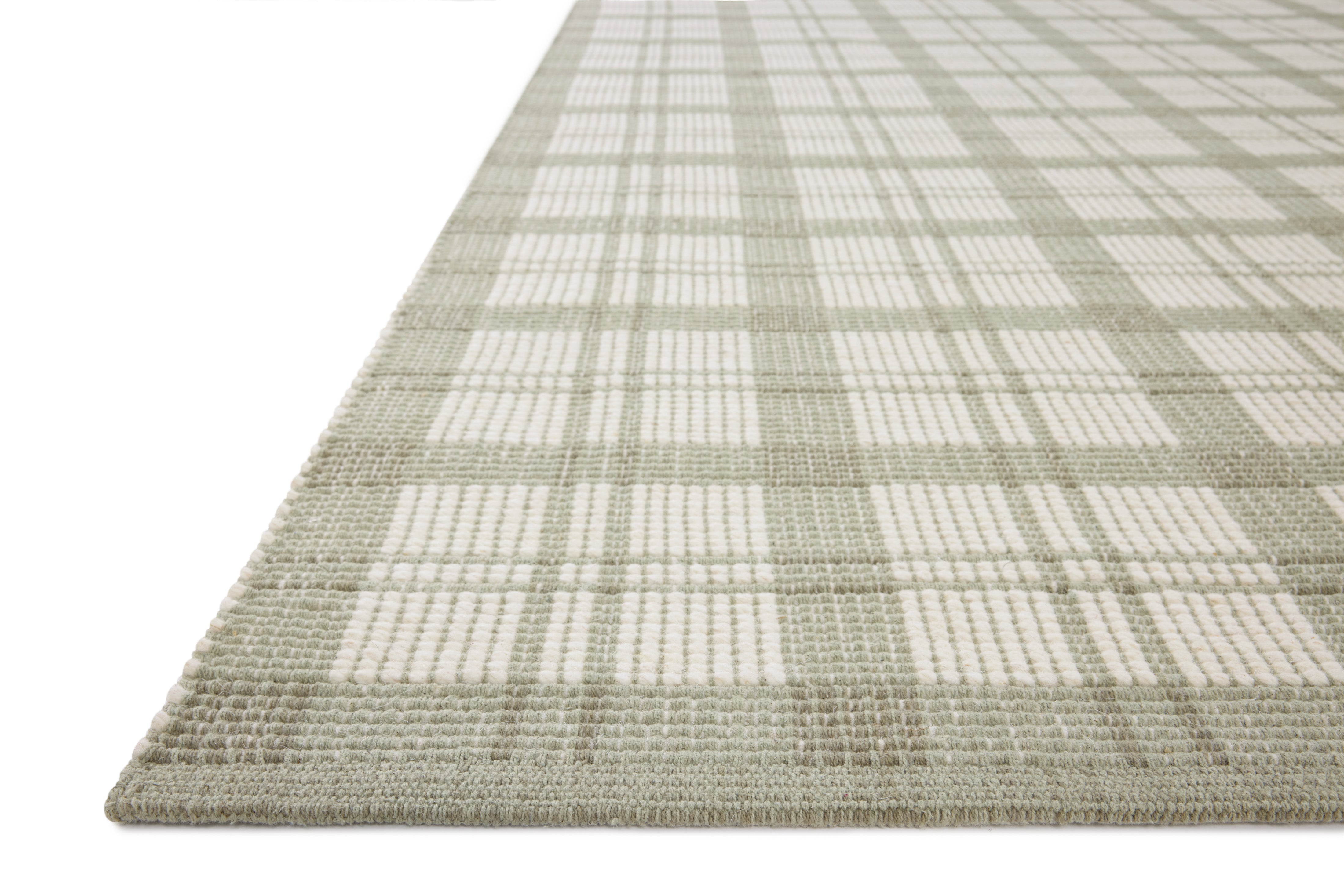 Magnolia Home by Joanna Gaines x Loloi Ryder Sage / Ivory Rug RUGS - cotton Loloi