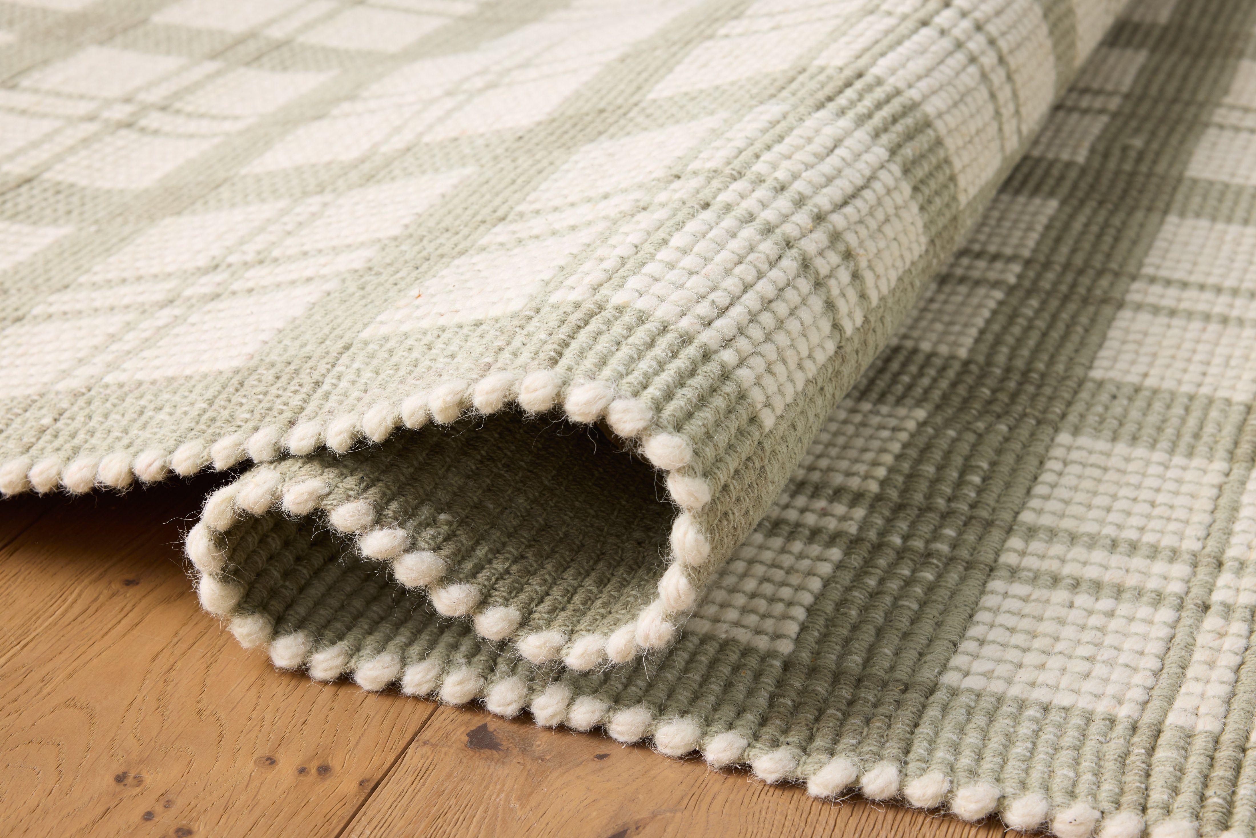 Magnolia Home by Joanna Gaines x Loloi Ryder Sage / Ivory Rug RUGS - cotton Loloi