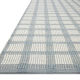 Magnolia Home by Joanna Gaines x Loloi Ryder Blue / Ivory Rug RUGS - cotton Loloi
