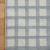 Magnolia Home by Joanna Gaines x Loloi Ryder Blue / Ivory Rug RUGS - cotton Loloi