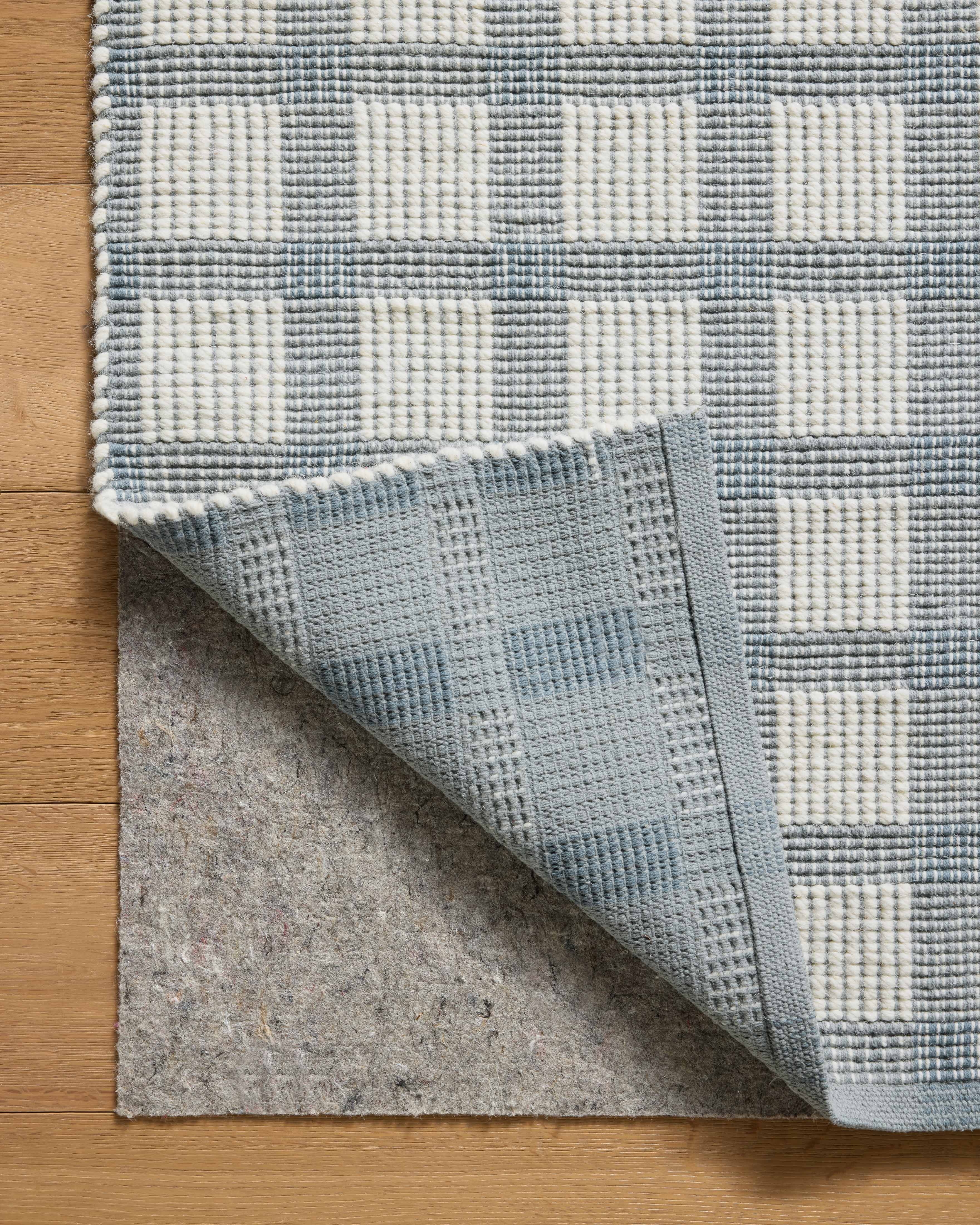 Joanna Gaines x Loloi Ryder Blue / Ivory Rug RUGS - wool Loloi