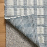 Magnolia Home by Joanna Gaines x Loloi Ryder Blue / Ivory Rug RUGS - cotton Loloi