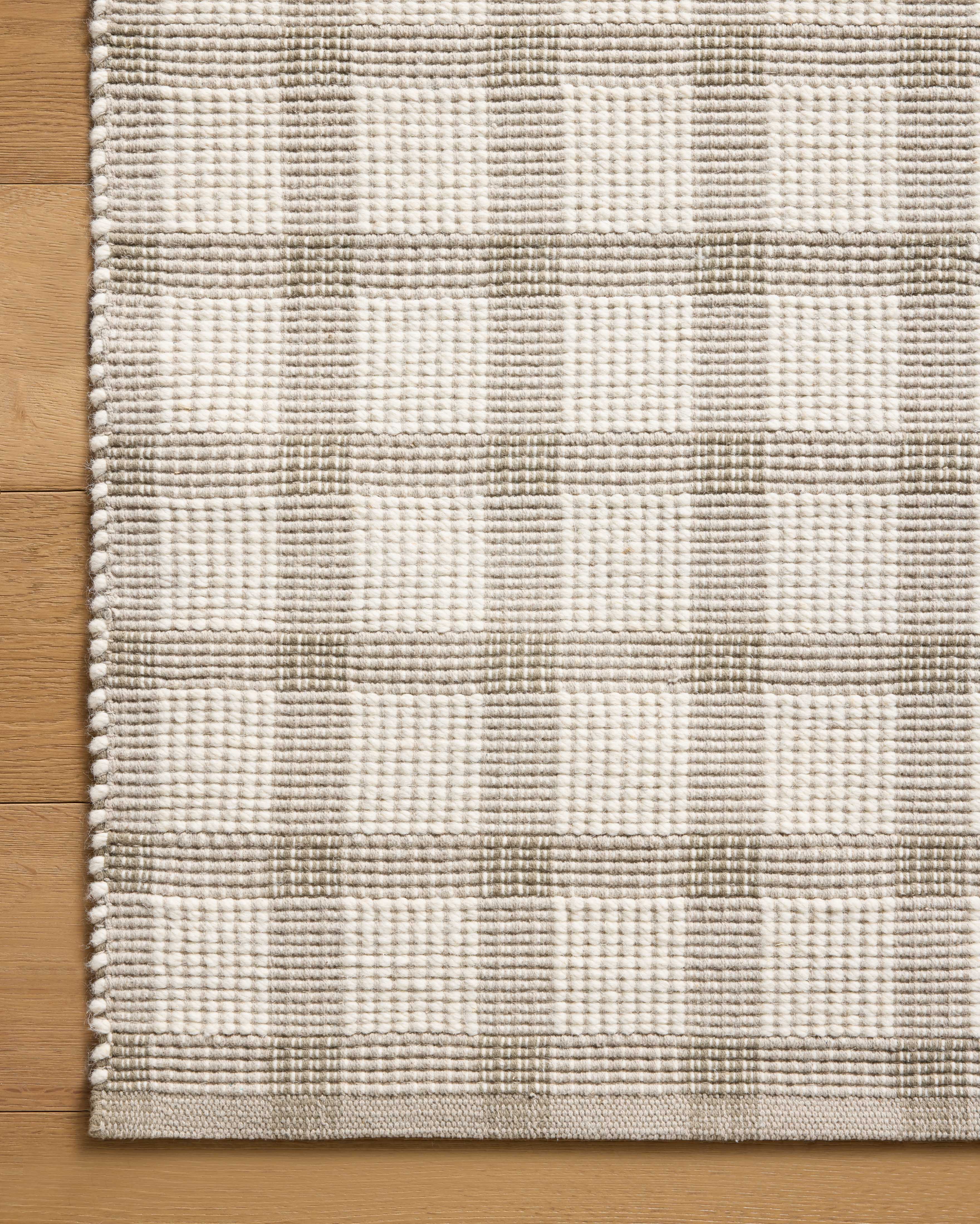 Joanna Gaines x Loloi Ryder Stone / Ivory Rug RUGS - wool Loloi