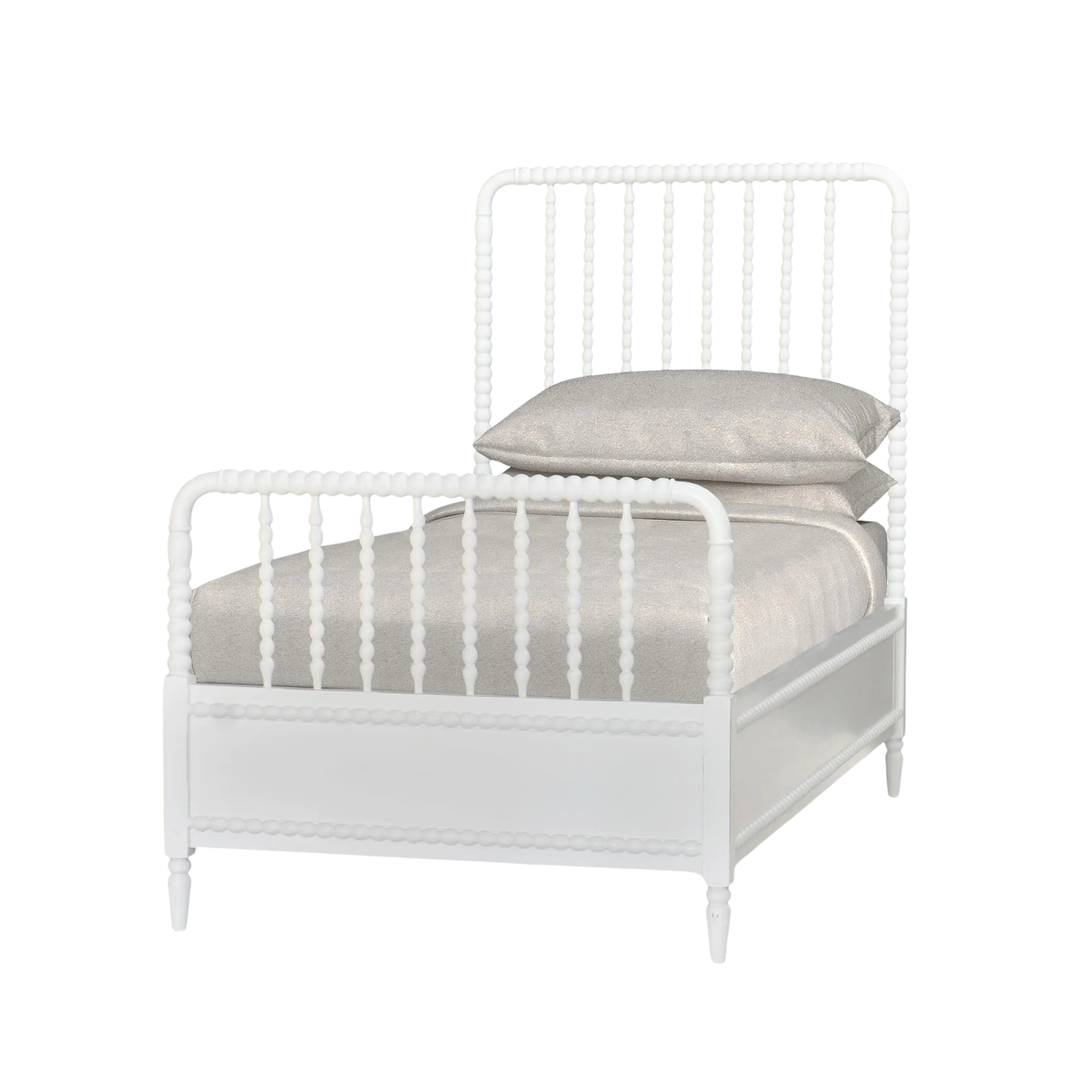 Chloe Bed 13 - FURNITURE - bed Bramble Twin Architectural White