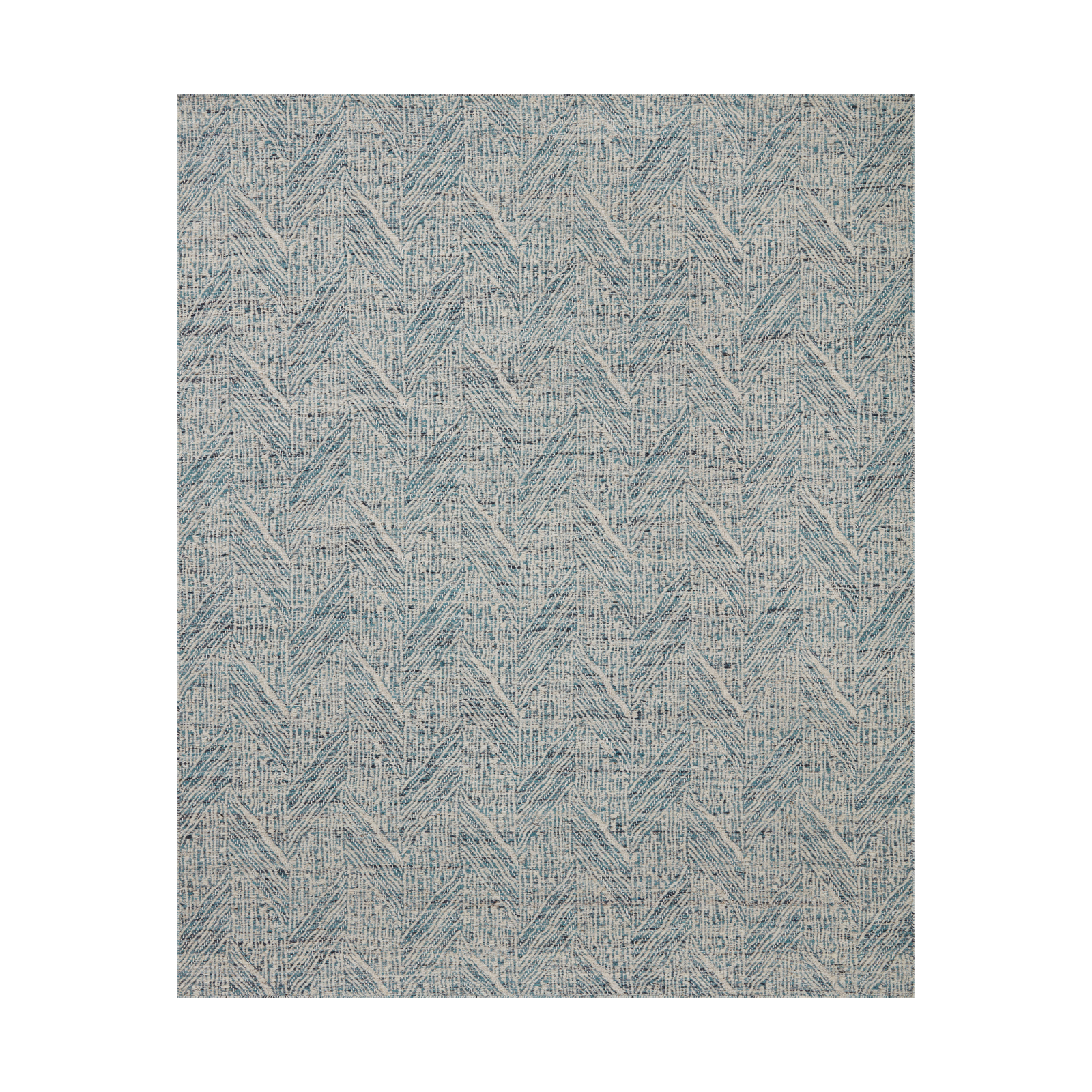Loloi Raven Blue / Ivory Rug 0-RUGS - wool Loloi 18" x 18" sample