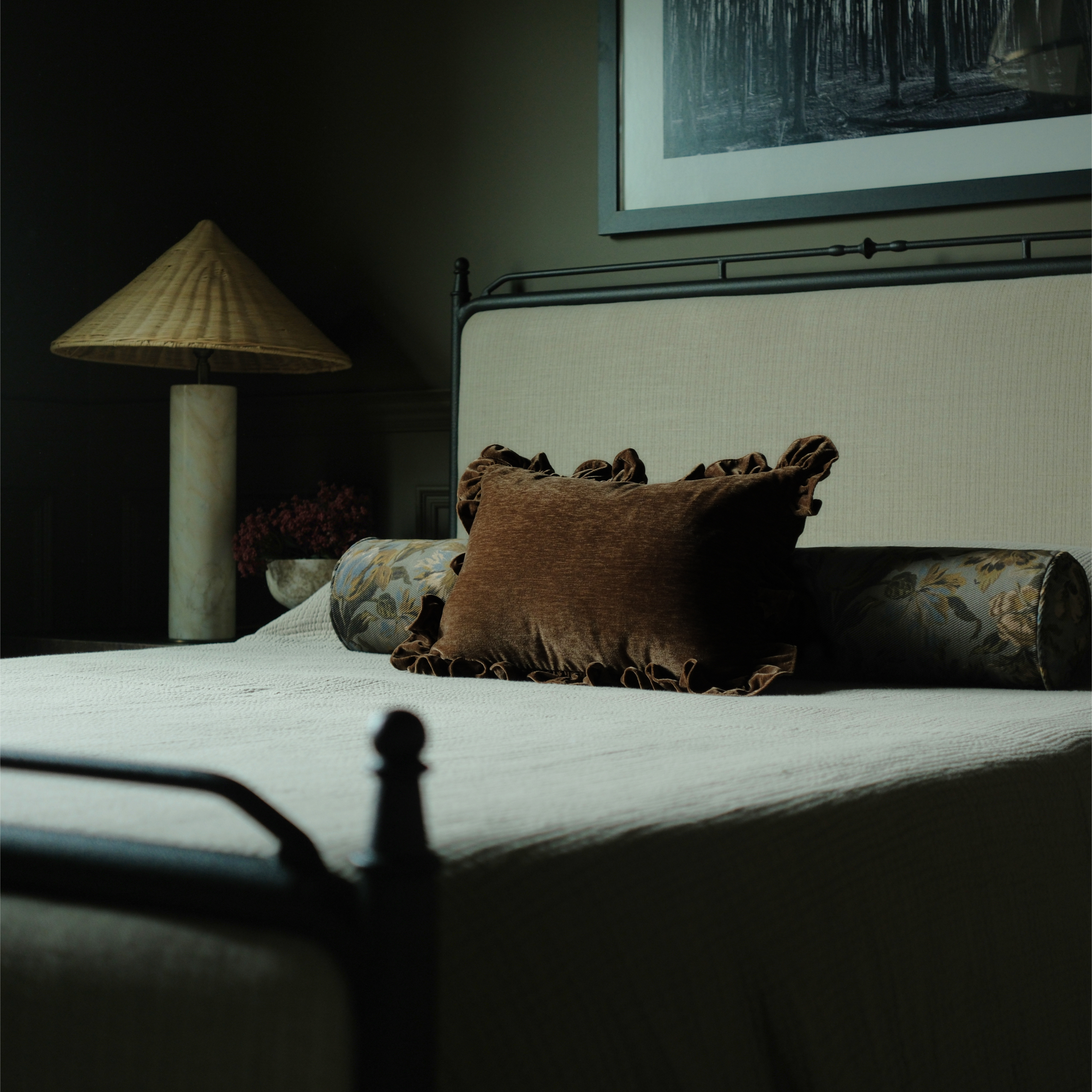 Reggie Ruffle Pillow Cover 2 - PILLOWS - essentials - warm Rug & Weave Pillows