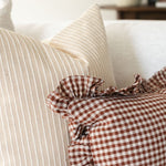 Georgie Ruffle Pillow Cover 1 - PILLOWS - Linen - neutral Rug & Weave Pillows