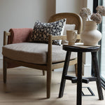 Mica Floral Pillow Cover 00-1 - PILLOWS - block print - neutral Rug & Weave Pillows