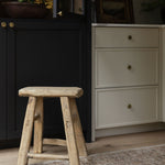 Mable Vintage Stool - Natural 0-VINTAGE - stool Hauer Market