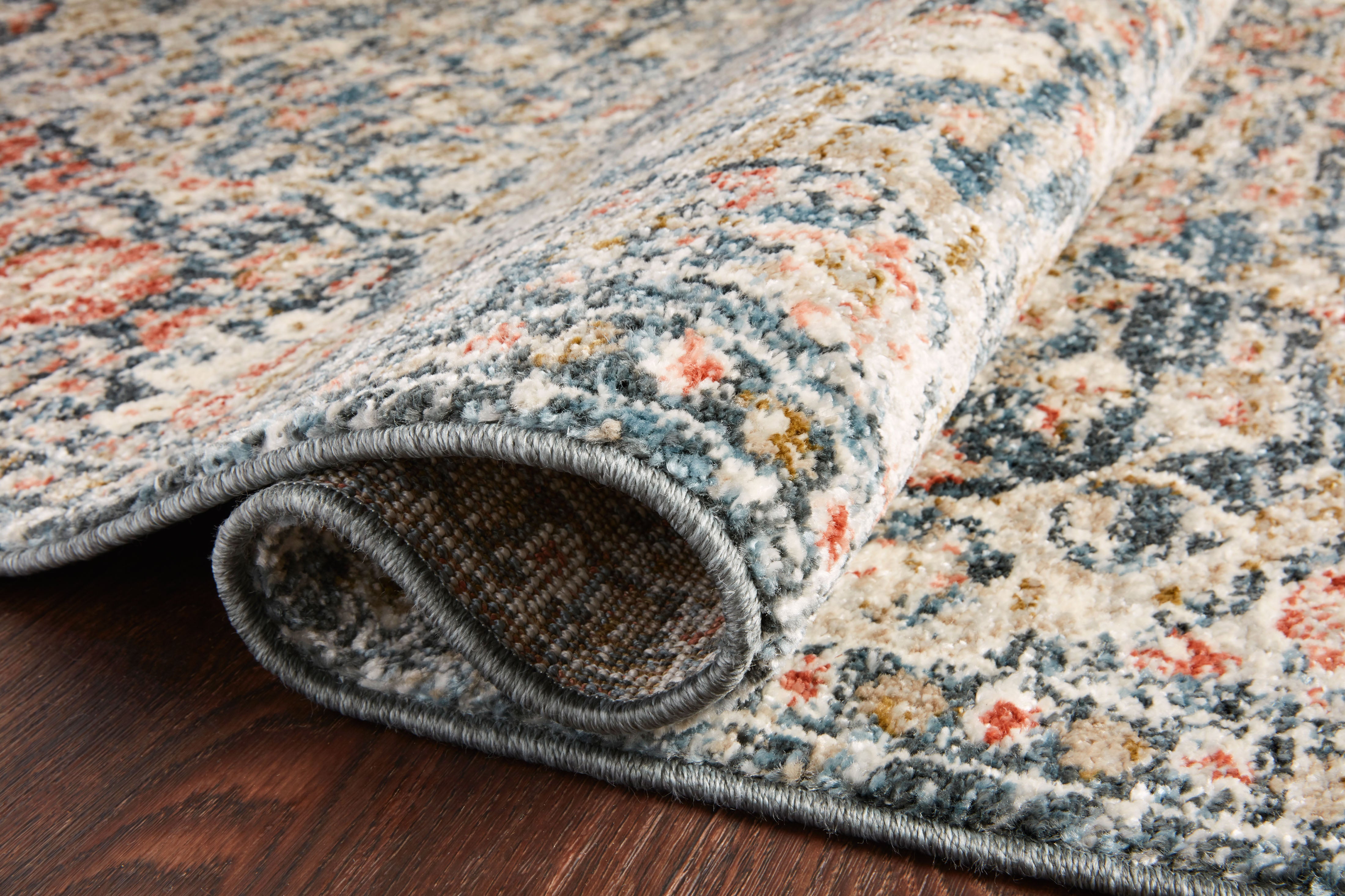 Loloi Saban Blue / Spice Rug Loloi