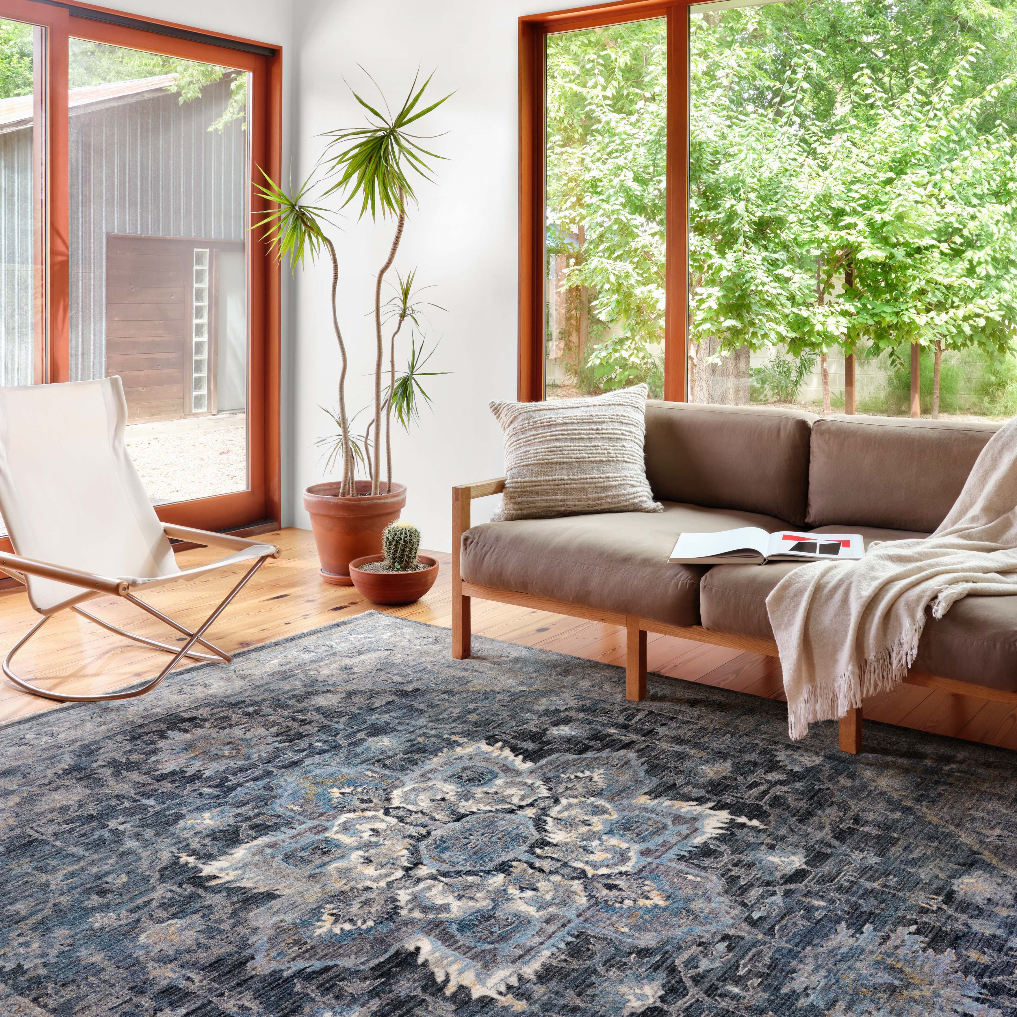 Loloi Samra Denim / Grey Rug Loloi