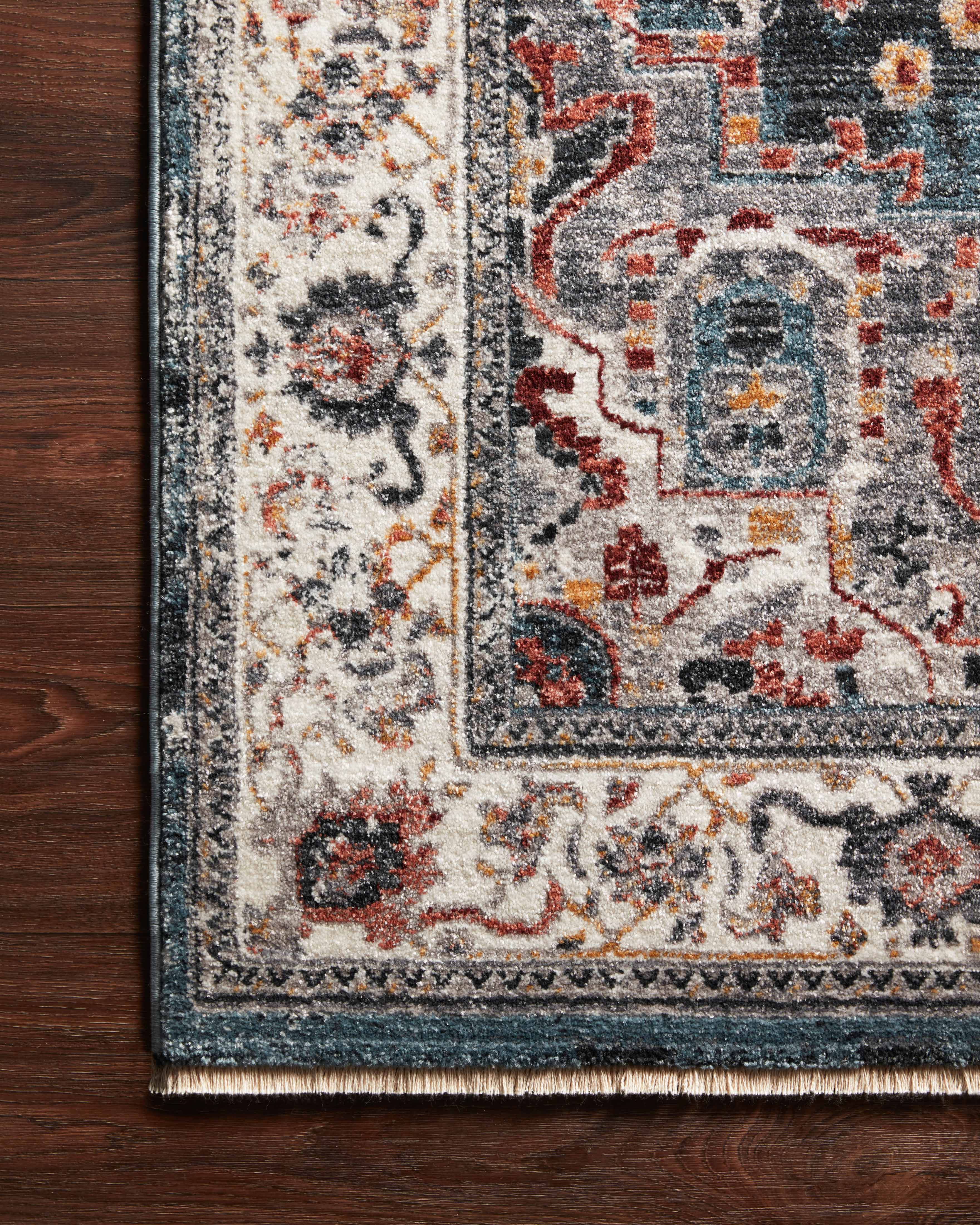 Loloi Samra Slate / Multi Rug Loloi