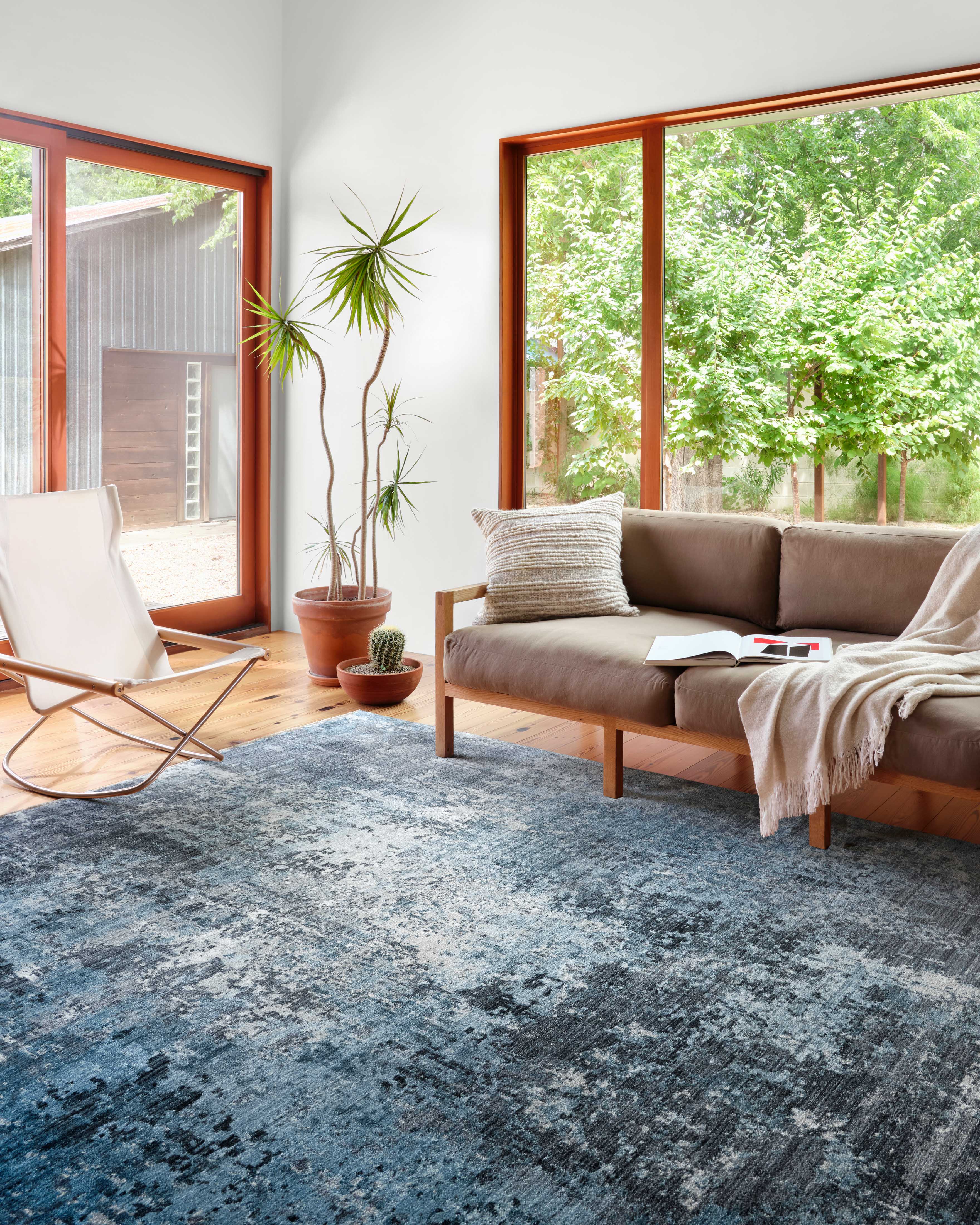 Loloi Samra Charcoal / Sky Rug Loloi