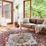 Loloi Samra Brick / Grey Rug Loloi