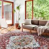 Loloi Samra Brick / Grey Rug Loloi