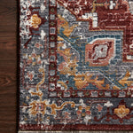 Loloi Samra Brick / Grey Rug Loloi