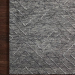 Loloi Sarah Charcoal Rug 0-RUGS - wool Loloi