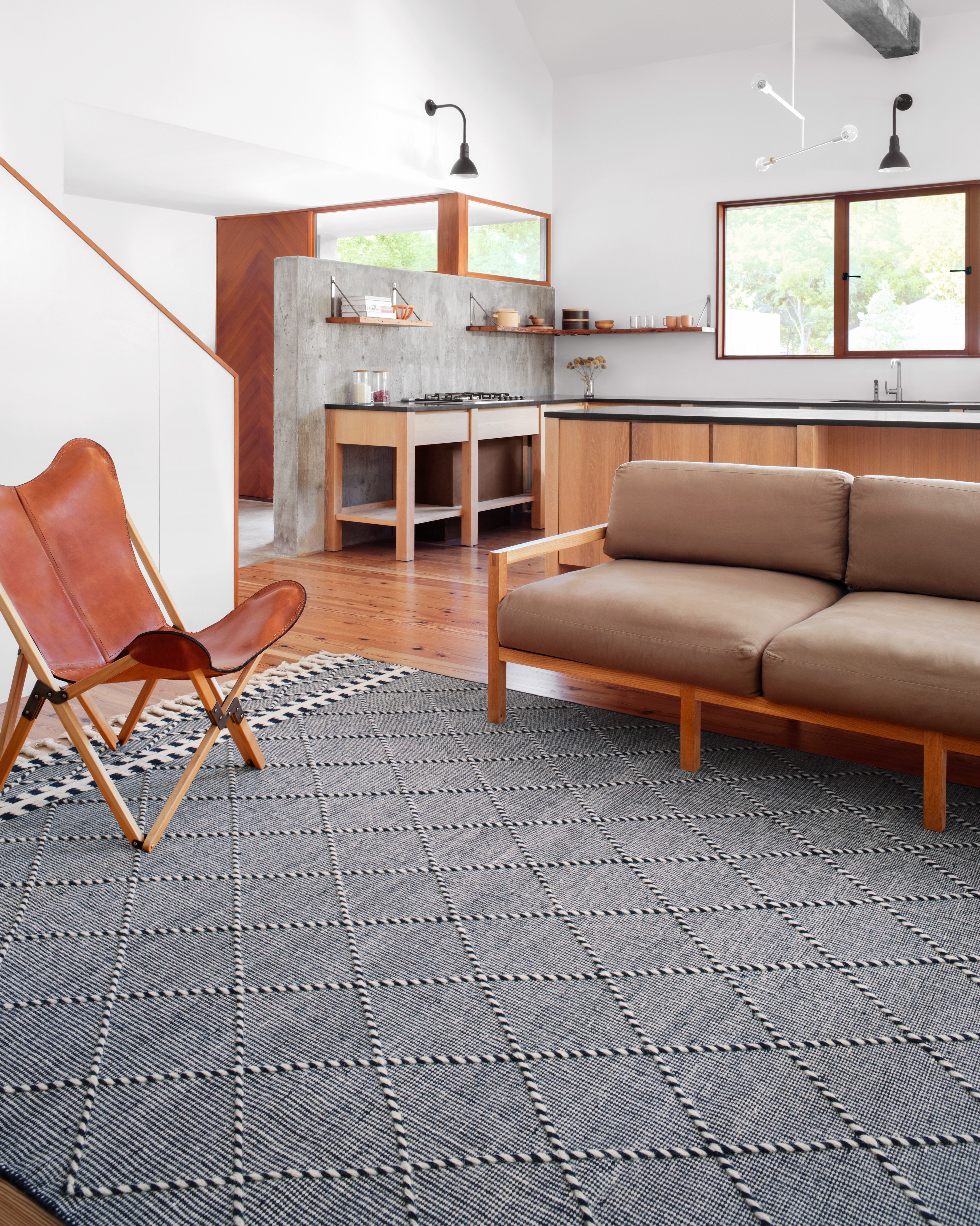 Loloi Sawyer Navy Rug RUGS - jute Loloi