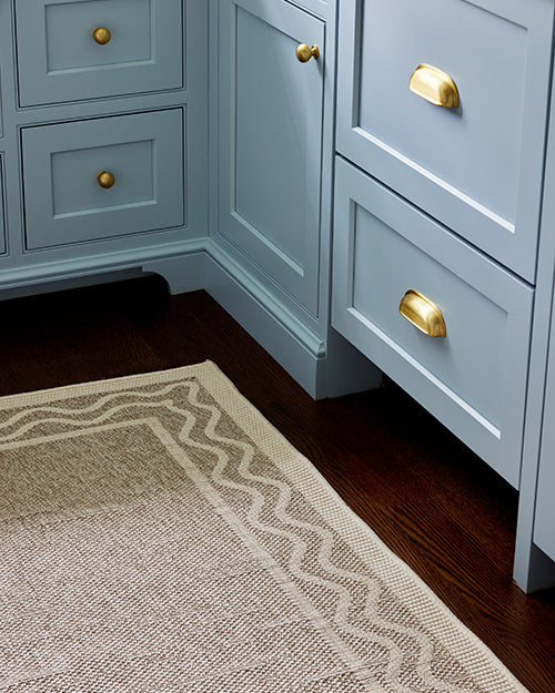 Sablebrook Taupe Border Rug 5-Rugs - indoor/outdoor Momeni