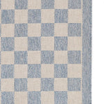 Sablebrook Blue Checkered Rug 5-Rugs - indoor/outdoor Momeni