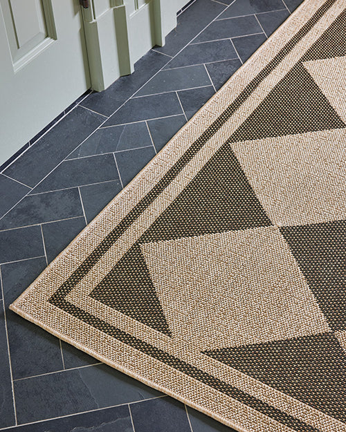 Sablebrook Black Diamond Rug 5-Rugs - indoor/outdoor Momeni