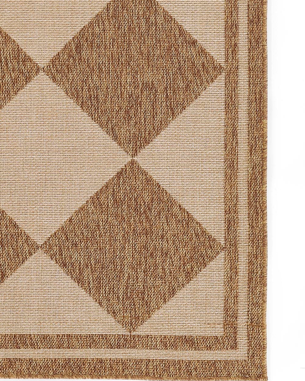 Sablebrook Natural Diamond Rug 5-Rugs - indoor/outdoor Momeni