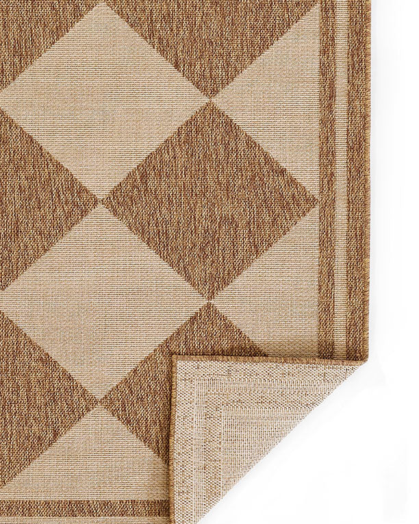 Sablebrook Natural Diamond Rug 5-Rugs - indoor/outdoor Momeni