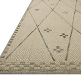 Loloi Saylor Ivory / Pebble Indoor/Outdoor Rug RUGS - synthetic Loloi