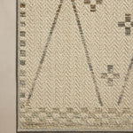 Loloi Saylor Ivory / Pebble Indoor/Outdoor Rug RUGS - synthetic Loloi