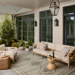 Loloi Saylor Ivory / Granite Indoor/Outdoor Rug RUGS - synthetic Loloi