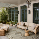 Loloi Saylor Ivory / Granite Indoor/Outdoor Rug RUGS - synthetic Loloi