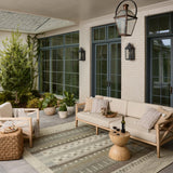 Loloi Saylor Ivory / Earth Sample Indoor/Outdoor Rug RUGS - synthetic Loloi