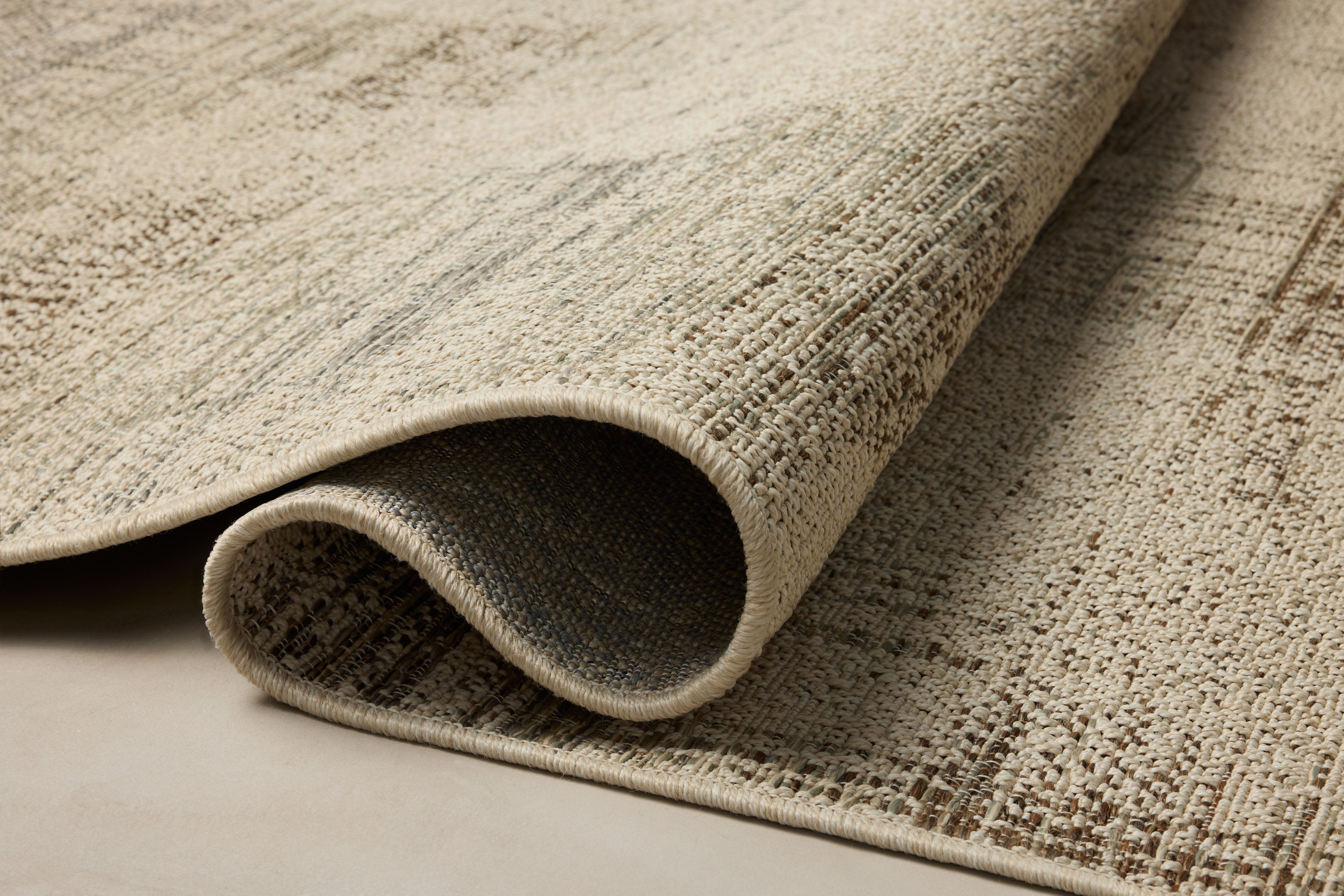 Loloi Saylor Ivory / Fog Indoor/Outdoor Rug RUGS - synthetic Loloi