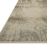 Loloi Saylor Smoke / Ivory Sample Indoor/Outdoor Rug RUGS - synthetic Loloi