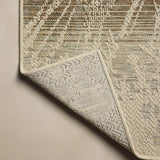 Loloi Saylor Ivory / Stone Sample Indoor/Outdoor Rug RUGS - synthetic Loloi