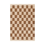 Scandi SCN-3 Hand Woven Rug RUGS - wool Momeni Brown 2'6" X 8' Runner