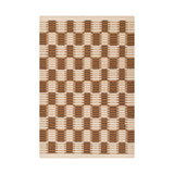Scandi SCN-3 Hand Woven Rug RUGS - wool Momeni Brown 2'6" X 8' Runner