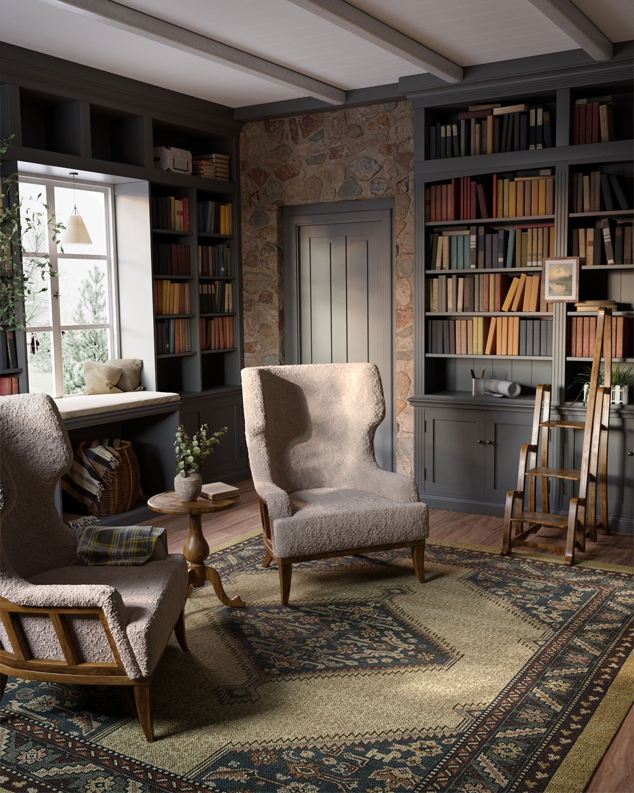 Serat Hand Woven Rug RUGS - wool Momeni