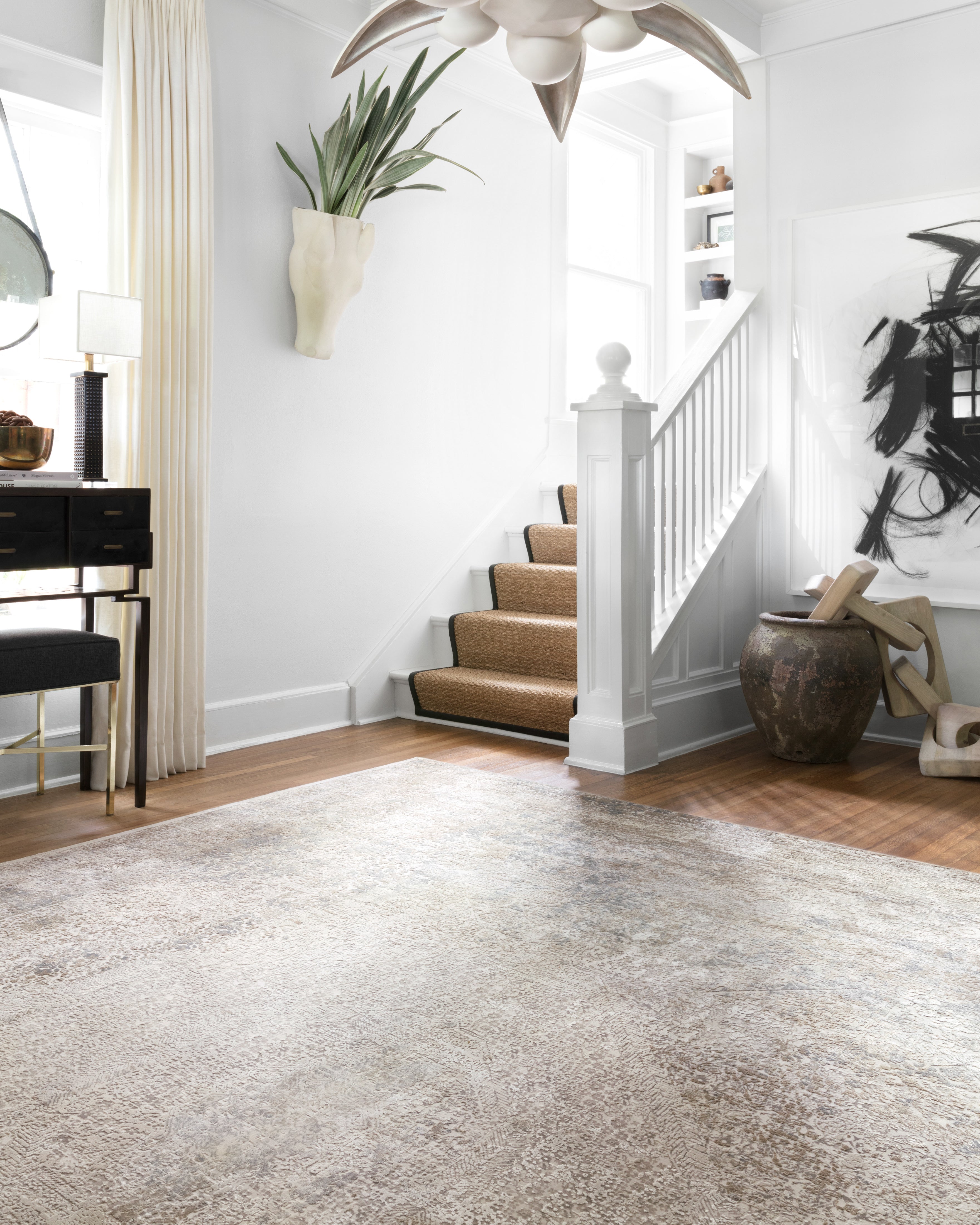 Loloi Sienne Ivory / Pebble Rug Loloi