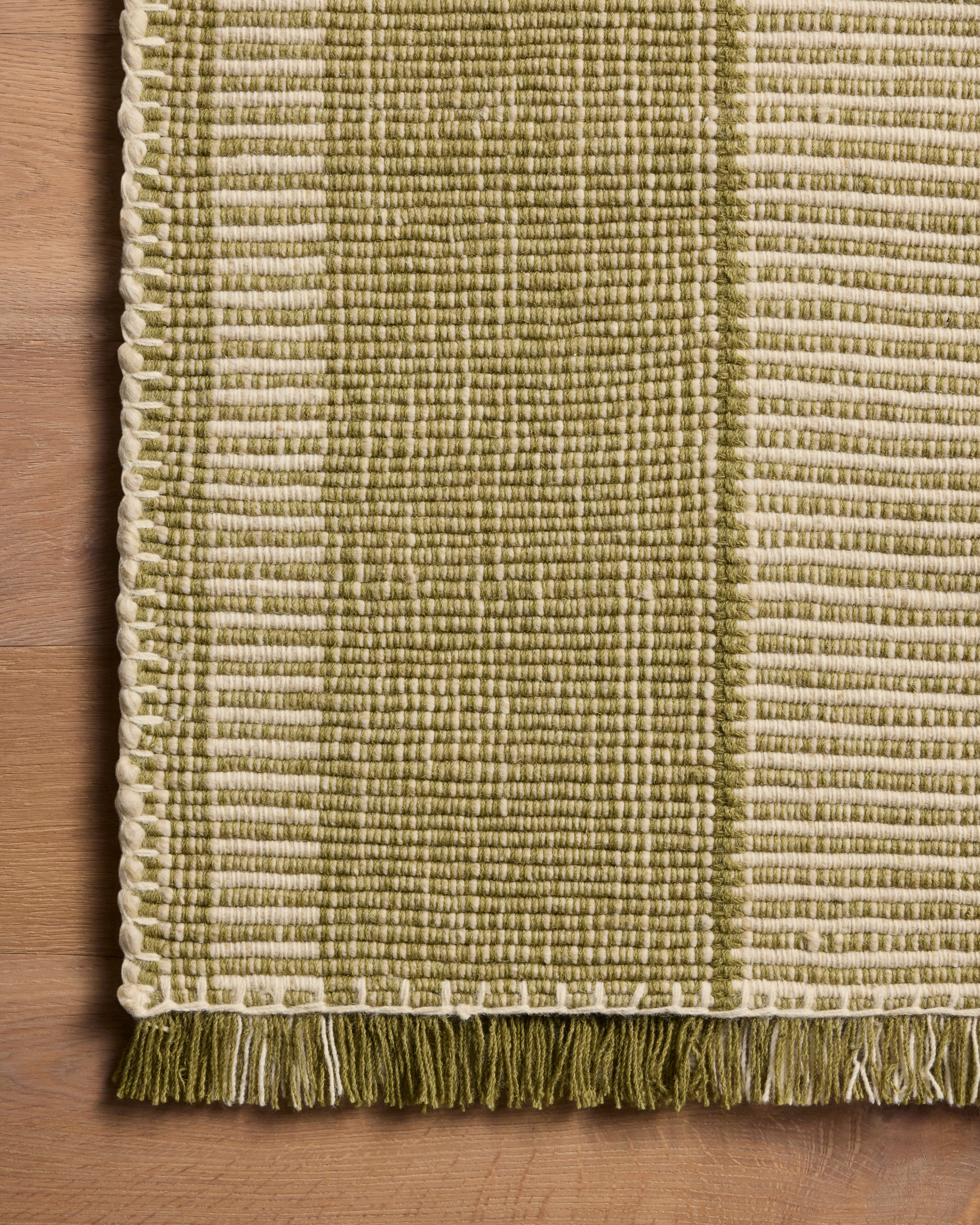 Loloi Sigrid Green / Ivory Rug - Rug & Weave