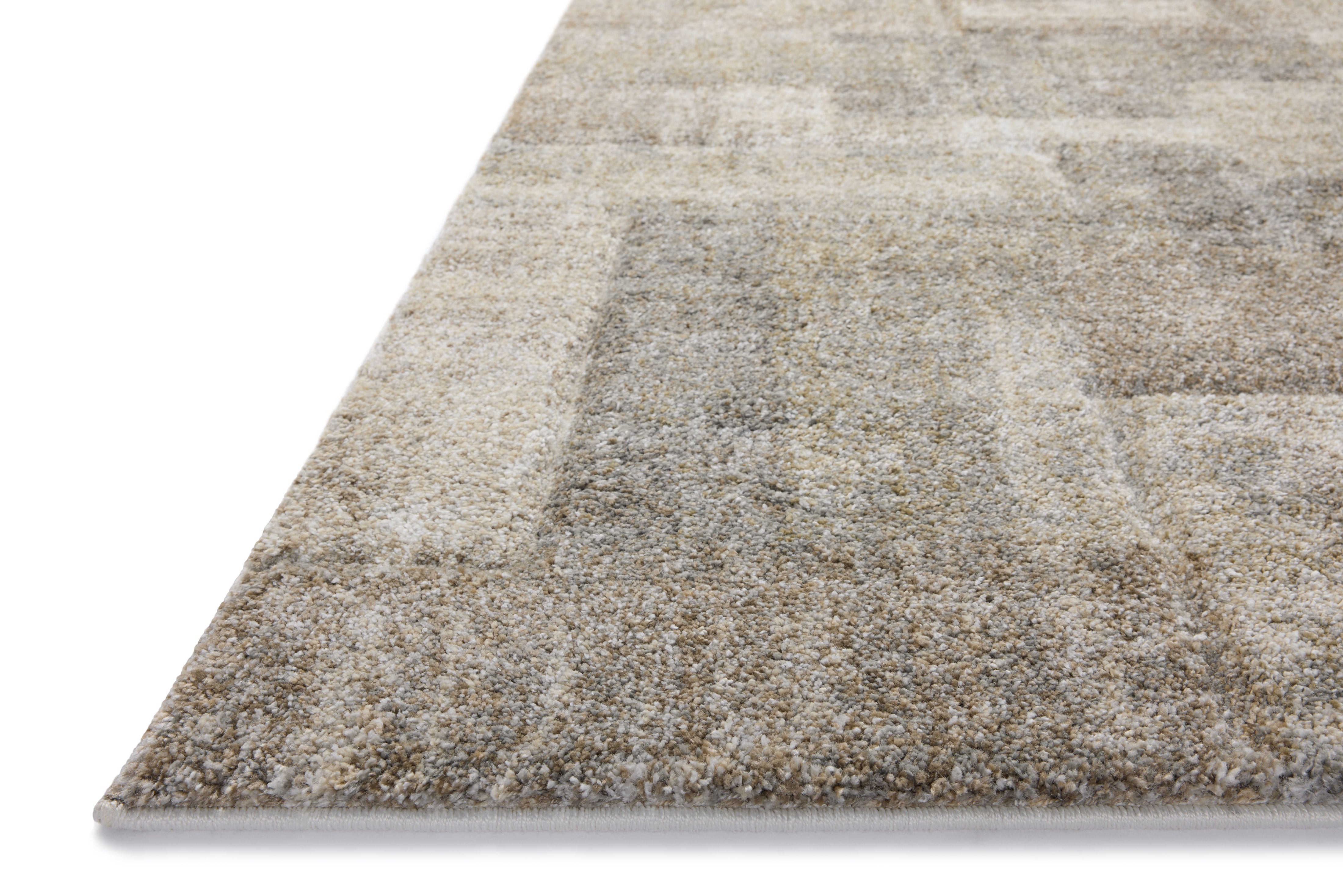 Loloi Silas Natural / Pebble Rug 0-RUGS-patterned Loloi