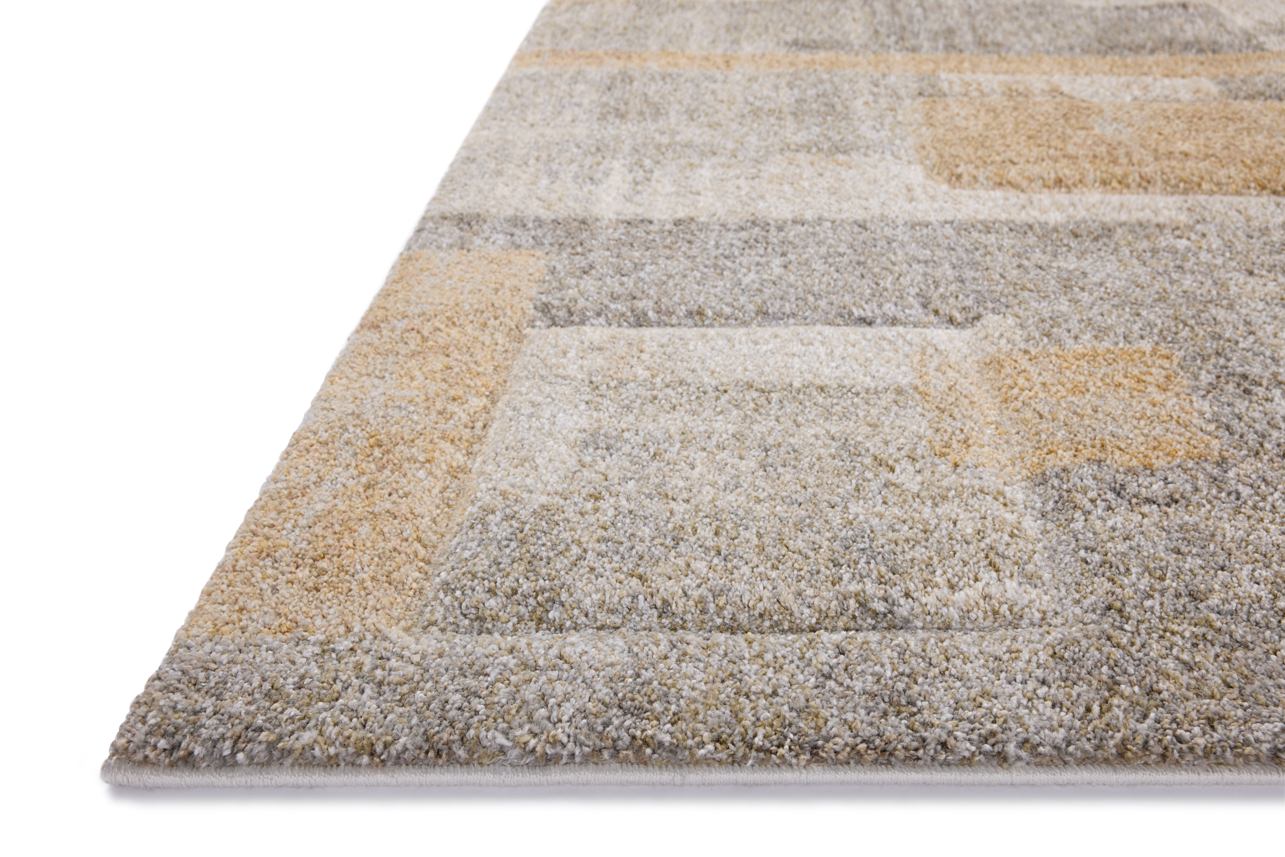 Loloi Silas Stone / Wheat Rug 0-RUGS-patterned Loloi