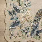 Rifle Paper Co. x Loloi Silhouette Blue Rug RUGS - wool Loloi