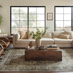 Joanna Gaines x Loloi Sinclair Pebble / Taupe Rug RUGS - synthetic Loloi